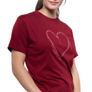 Broken Numbers Wine T-Shirt Collection