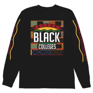 Support Black Colleges Long Sleeve T-Shirt Collection